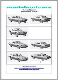 1970-81 Chevrolet Camaro Anouncement
